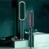 New 2 In 1 Hair Straightener Hot Comb Negative Ion Curling Tong Dual-purpose Electric Hair Brush
