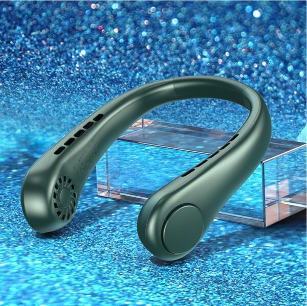 402be65f-8ac3-428c-9692-70701b505941.jpg New Mini Neck Fan Portable Bladeless Hanging Neck Rechargeable Air Cooler Mini Summer Sports Fans