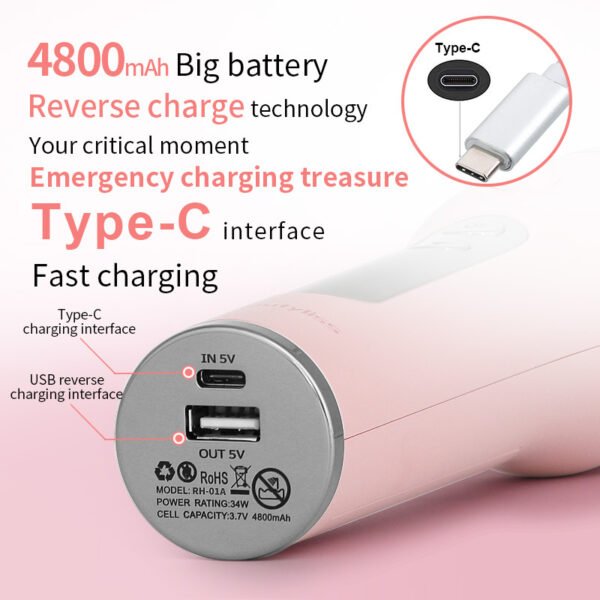 7561940027850.jpg Wireless Automatic Curler USB LCD Screen Ceramic Heating Anti-perm Curler