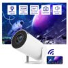 b03b0490-9caa-4e3f-9f2a-355bfb189d0f.jpg Portable Projector Small Straight Projector For Home Use 180 Degrees Projection Angle Automatic Focus Home Video Projector