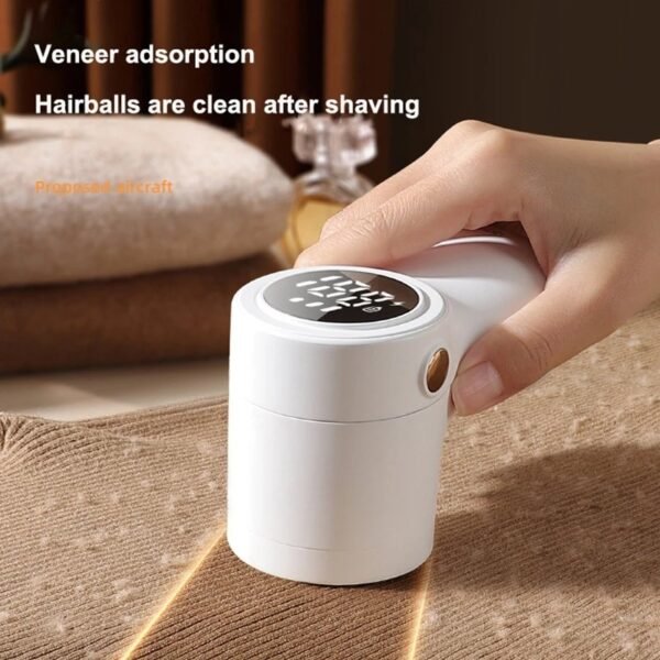 fbd84c9a-89e3-4c6e-a9bc-fb26fdbfee5a.jpg New Lint Remover Electric Hairball Trimmer Smart LED Digital Display Fabric USB Charging Portable Professional Fast Household