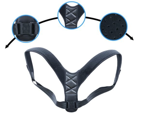 1827241915014.jpg Adjustable Upper Back Posture Corrector & Shoulder Support Brace
