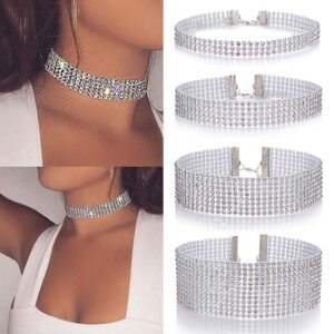 4dccfa83-7221-492d-aefd-d23c574cadc4.jpg Sparkling Full Crystal Rhinestone Choker Necklace for Women