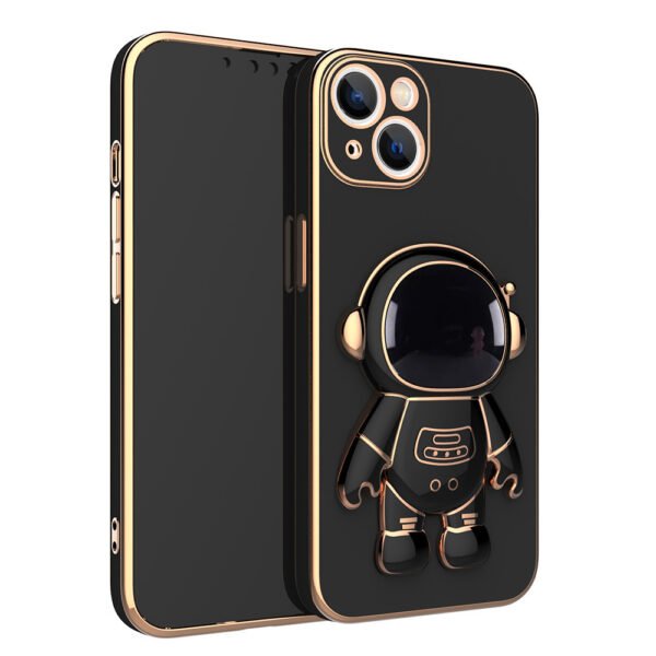 ba4e60bd-71dc-4eee-abf7-360c0703d291.jpg 3D Astronaut Hidden Stand Phone Case with Electroplated Shockproof Bumper