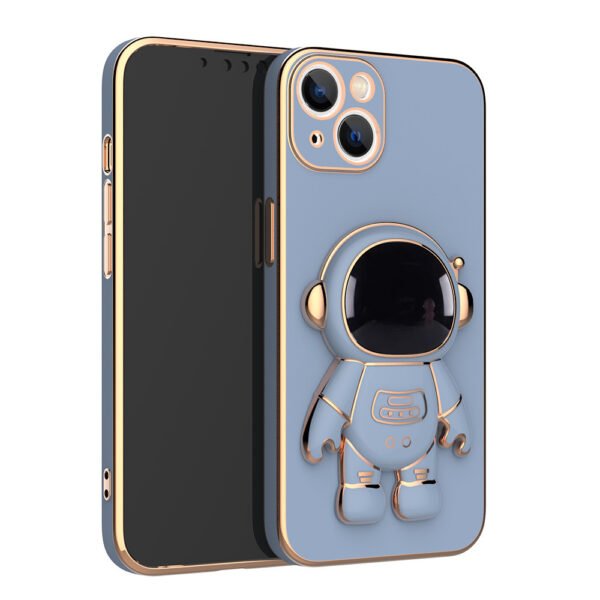 bc3f7d5a-8433-4379-aa1d-5e23dfc8112d.jpg 3D Astronaut Hidden Stand Phone Case with Electroplated Shockproof Bumper