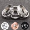 Stainless Steel Rotatable Spinner Ring - Moon & Star Anxiety Relief Band